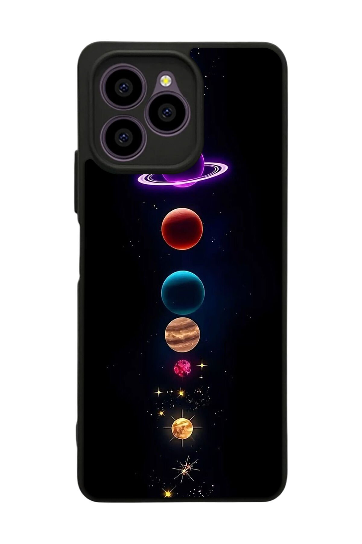 Omix X6 Uyumlu Uzay Tasarımlı Glossy Premium Kılıf