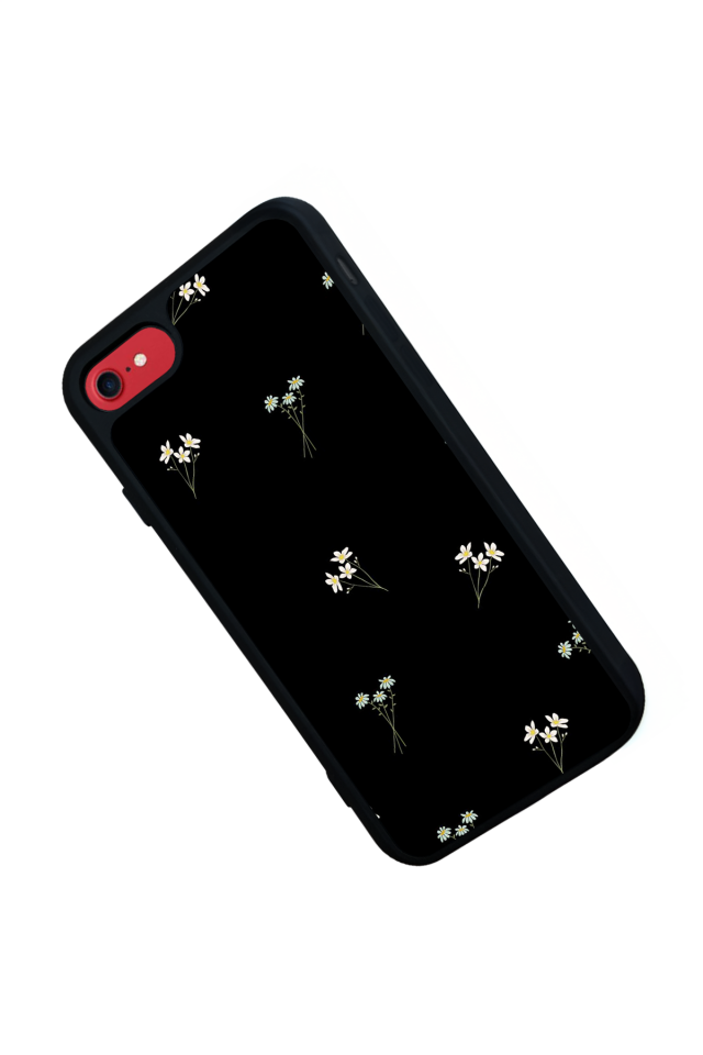 iPhone 7 Uyumlu Cicek Tasarımlı Glossy Premium Kılıf