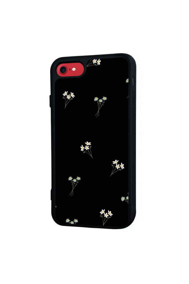 iPhone 7 Uyumlu Cicek Tasarımlı Glossy Premium Kılıf