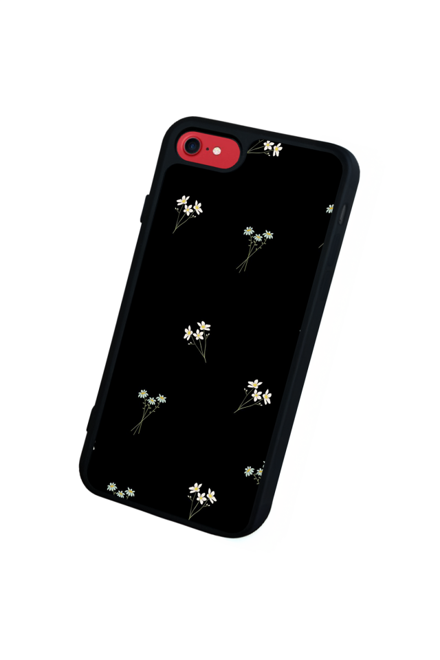 iPhone 7 Uyumlu Cicek Tasarımlı Glossy Premium Kılıf