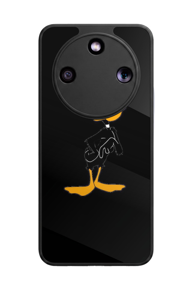 Honor Magic 8 Lite Uyumlu Daffy duck Tasarımlı Glossy Premium Kılıf