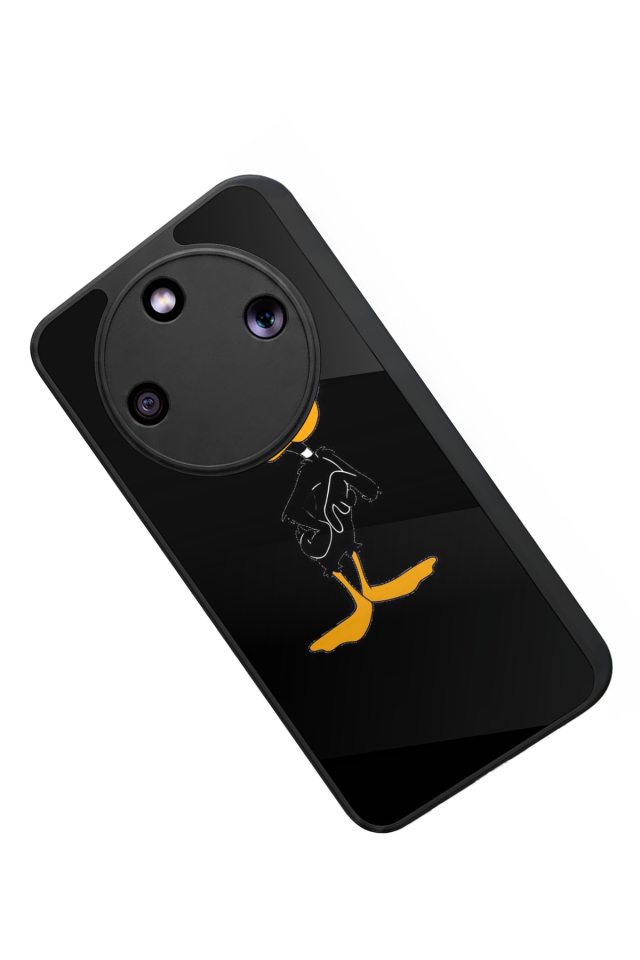Honor Magic 8 Lite Uyumlu Daffy duck Tasarımlı Glossy Premium Kılıf