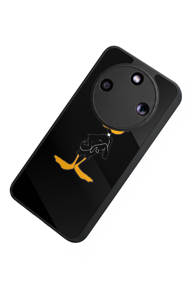 Honor Magic 8 Lite Uyumlu Daffy duck Tasarımlı Glossy Premium Kılıf