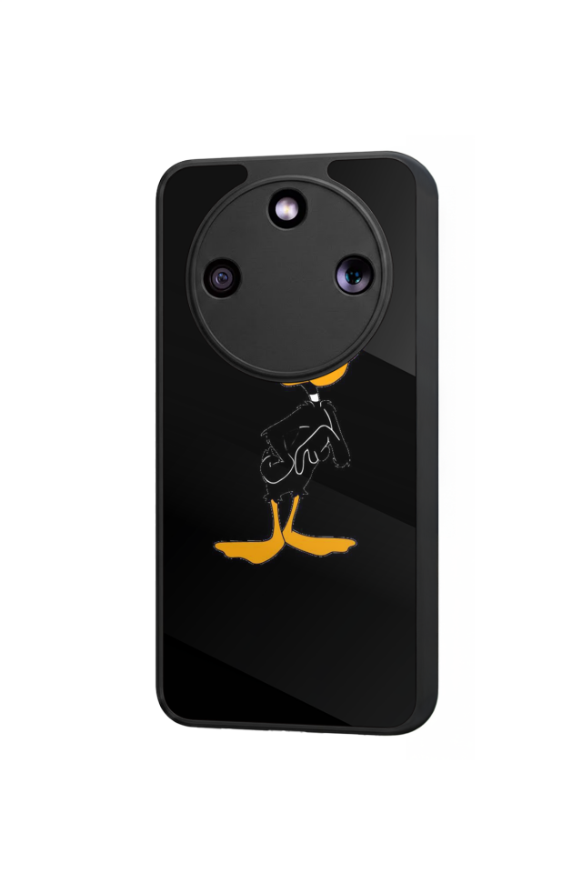 Honor Magic 8 Lite Uyumlu Daffy duck Tasarımlı Glossy Premium Kılıf