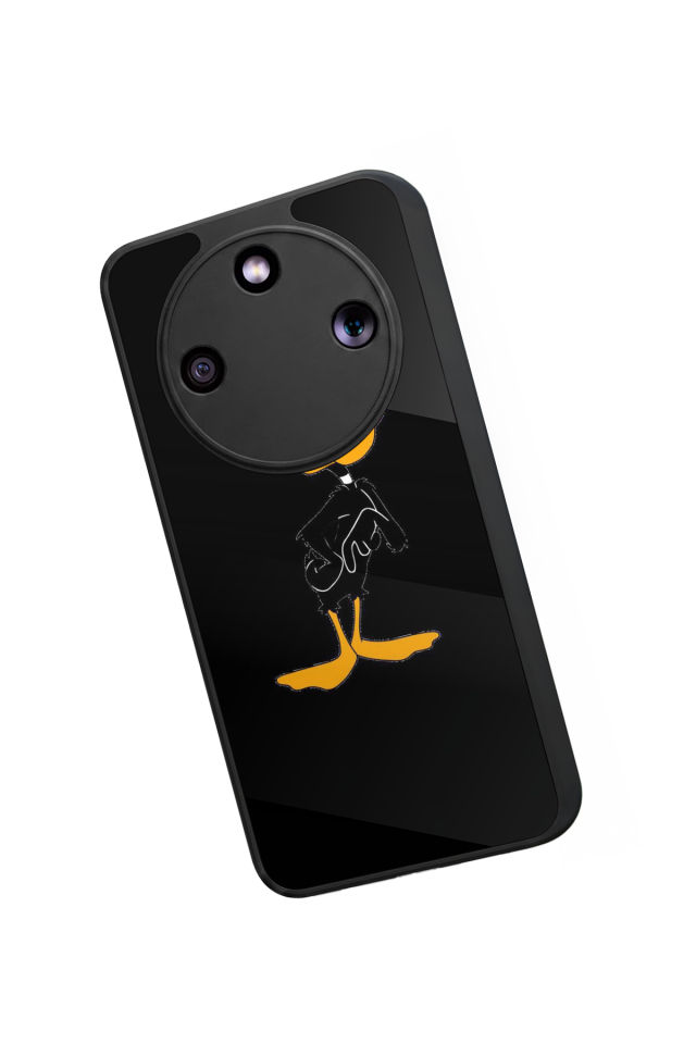 Honor Magic 8 Lite Uyumlu Daffy duck Tasarımlı Glossy Premium Kılıf