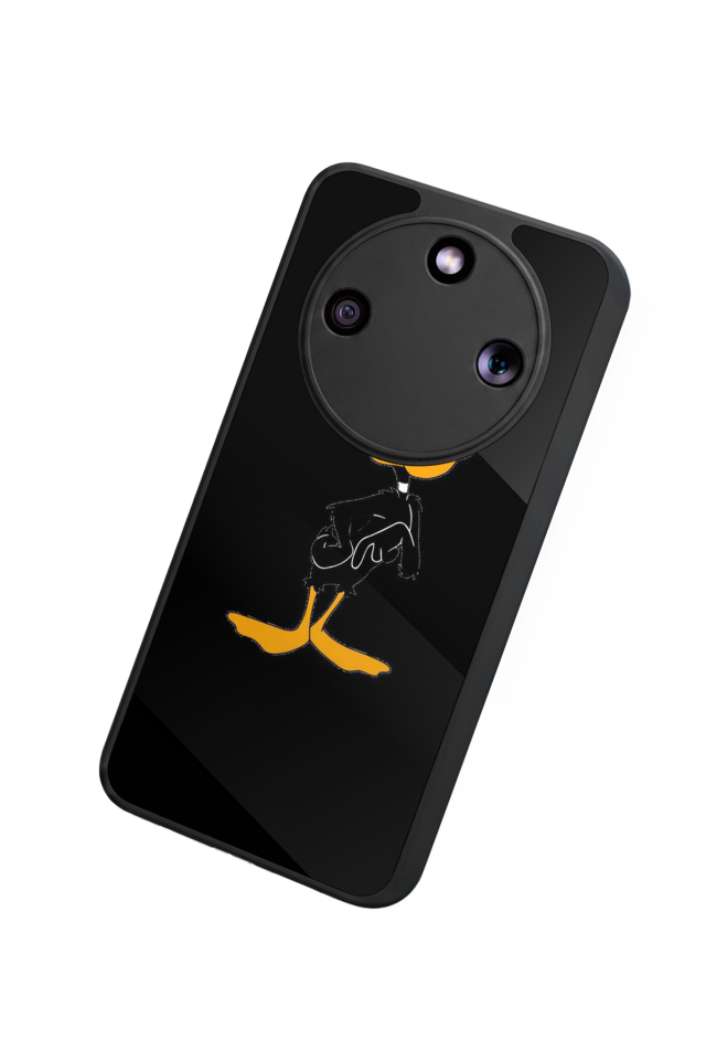 Honor Magic 8 Lite Uyumlu Daffy duck Tasarımlı Glossy Premium Kılıf