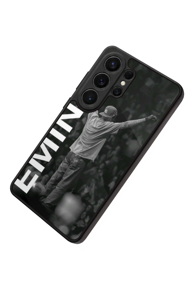 Samsung Galaxy S26 Ultra Uyumlu Eminem Tasarımlı Glossy Premium Kılıf