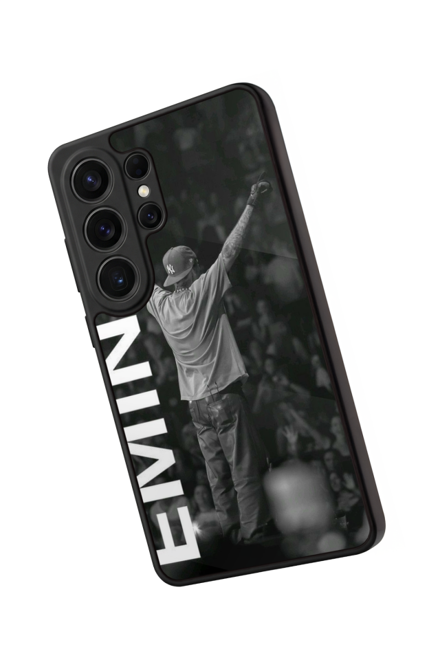 Samsung Galaxy S26 Ultra Uyumlu Eminem Tasarımlı Glossy Premium Kılıf