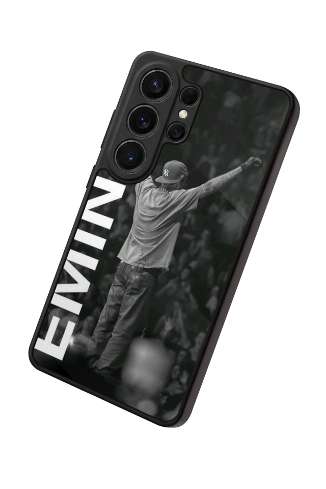 Samsung Galaxy S26 Ultra Uyumlu Eminem Tasarımlı Glossy Premium Kılıf