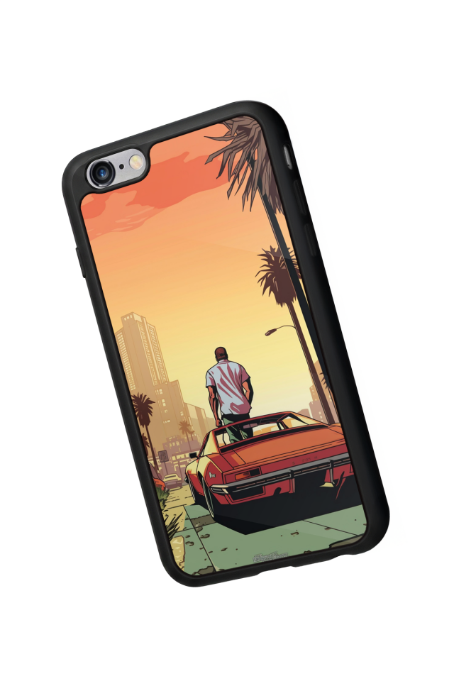 iPhone 6s Plus Uyumlu GTA Tasarımlı Glossy Premium Kılıf