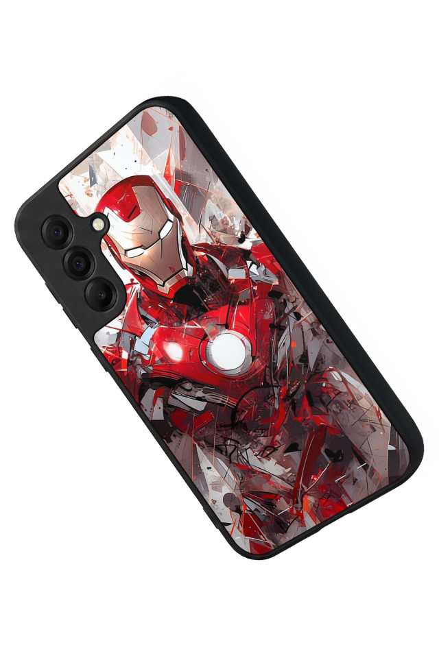 Samsung Galaxy A17 Uyumlu Iron Man ( Demir Adam ) Tasarımlı Glossy Premium Kılıf