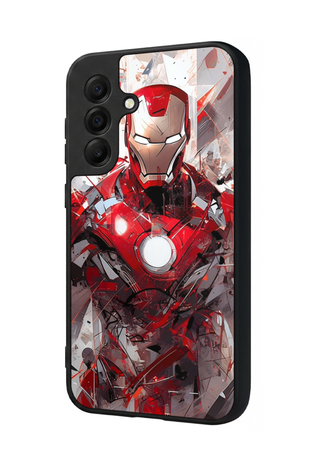Samsung Galaxy A17 Uyumlu Iron Man ( Demir Adam ) Tasarımlı Glossy Premium Kılıf