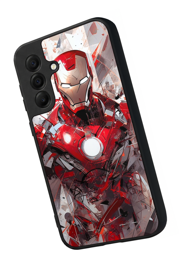 Samsung Galaxy A17 Uyumlu Iron Man ( Demir Adam ) Tasarımlı Glossy Premium Kılıf