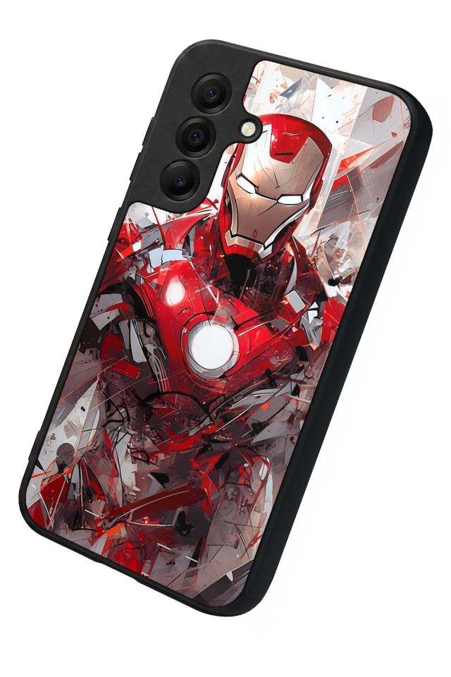 Samsung Galaxy A17 Uyumlu Iron Man ( Demir Adam ) Tasarımlı Glossy Premium Kılıf