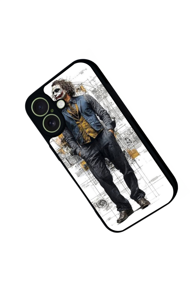 iPhone 17 Uyumlu Joker Tasarımlı Glossy Premium Kılıf