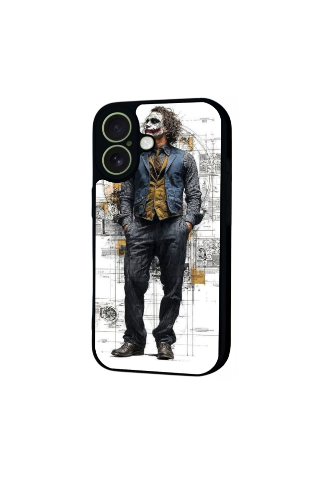 iPhone 17 Uyumlu Joker Tasarımlı Glossy Premium Kılıf