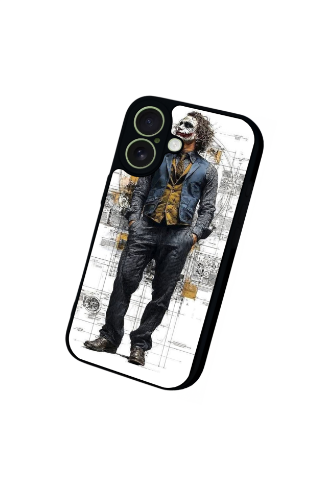 iPhone 17 Uyumlu Joker Tasarımlı Glossy Premium Kılıf