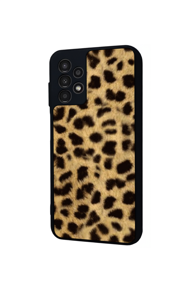 Samsung Galaxy A23 Uyumlu Leopar Tasarımlı Glossy Premium Kılıf