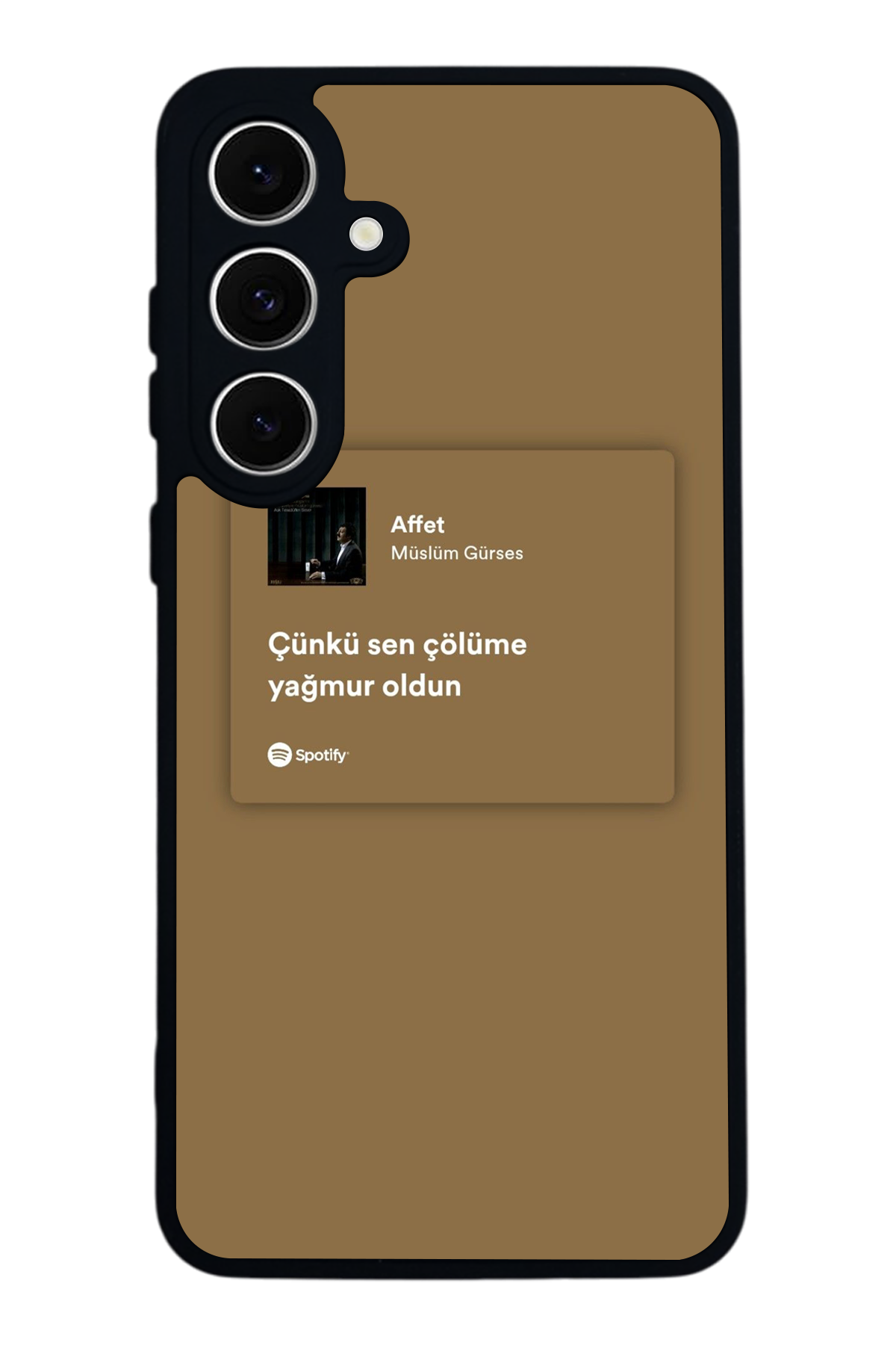 Samsung Galaxy A16 Uyumlu Sarki Sozleri Tasarımlı Glossy Premium Kılıf