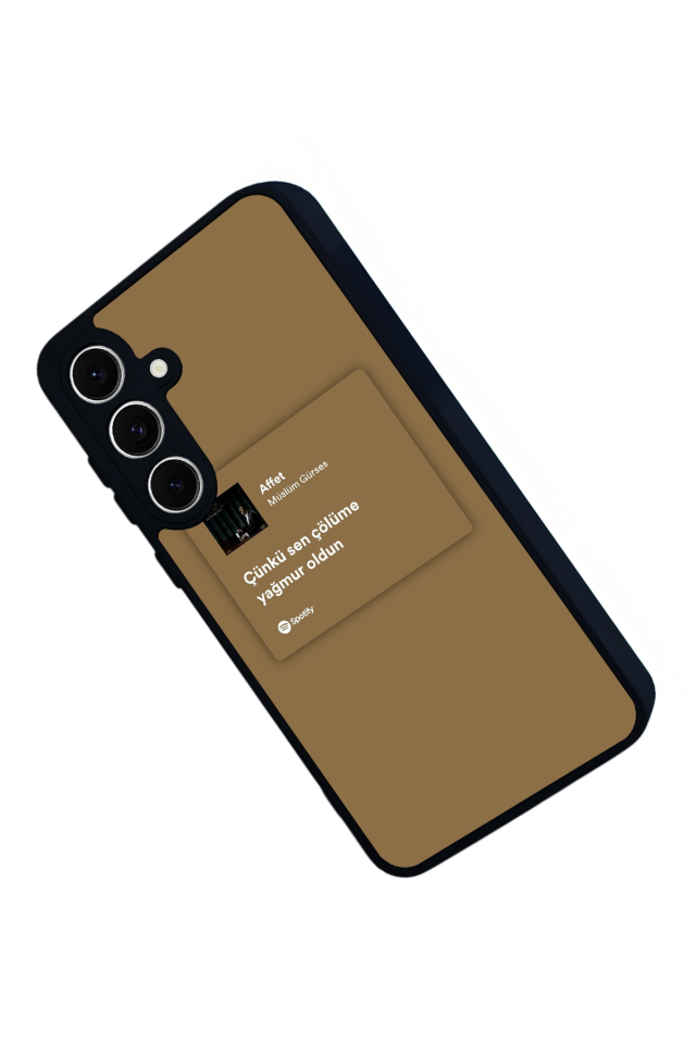 Samsung Galaxy A16 Uyumlu Sarki Sozleri Tasarımlı Glossy Premium Kılıf