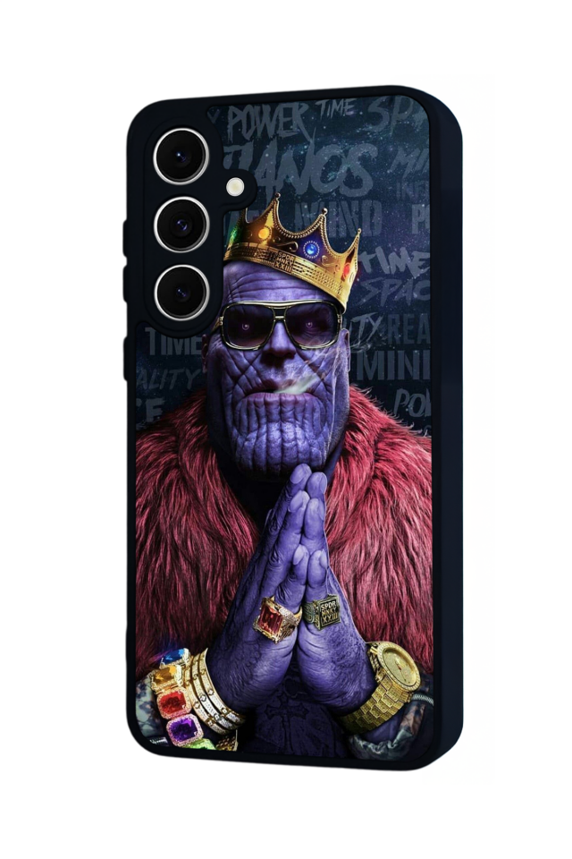 Samsung Galaxy S24 FE Uyumlu Thanos Tasarımlı Glossy Premium Kılıf