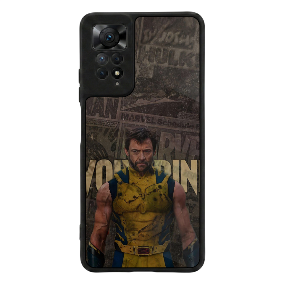 Xiaomi Redmi Note 12 Pro Uyumlu Wolverine Tasarımlı Glossy Premium Kılıf