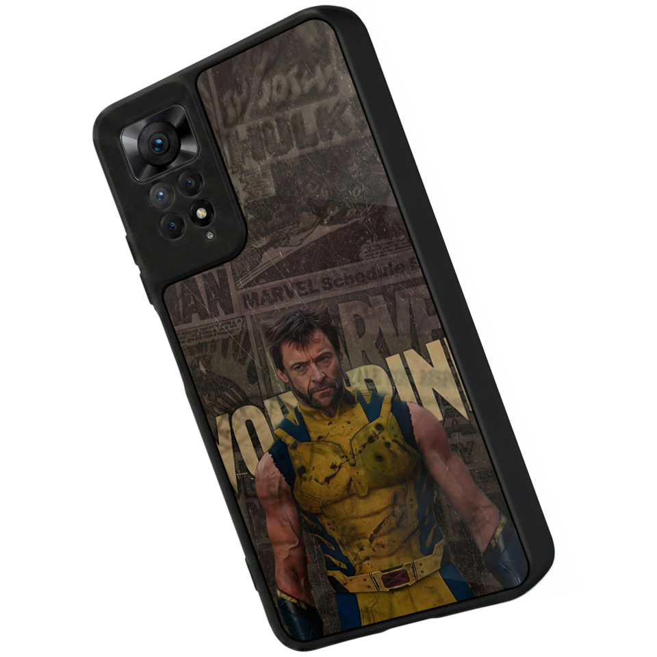 Xiaomi Redmi Note 12 Pro Uyumlu Wolverine Tasarımlı Glossy Premium Kılıf