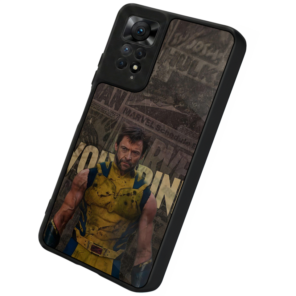 Xiaomi Redmi Note 12 Pro Uyumlu Wolverine Tasarımlı Glossy Premium Kılıf
