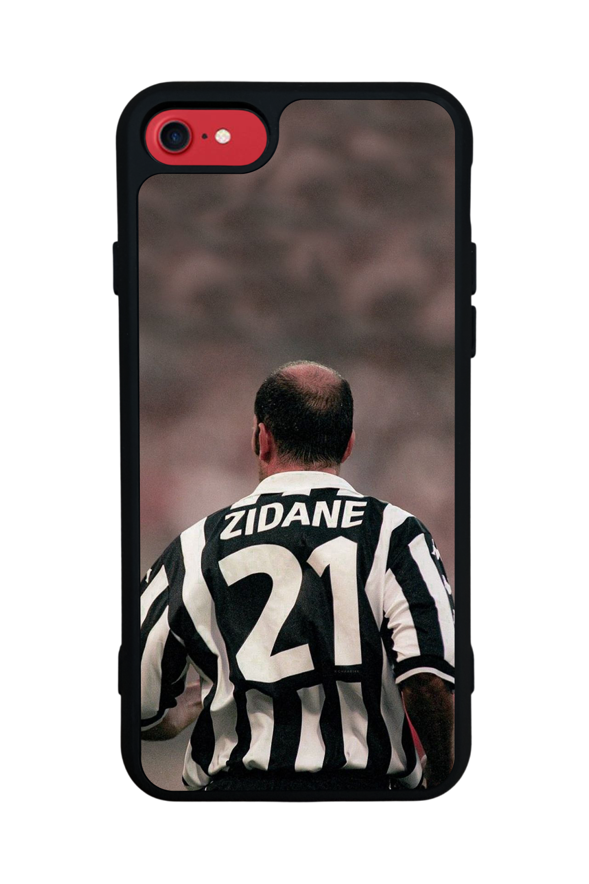 iPhone 8 Uyumlu Zidane Tasarımlı Glossy Premium Kılıf