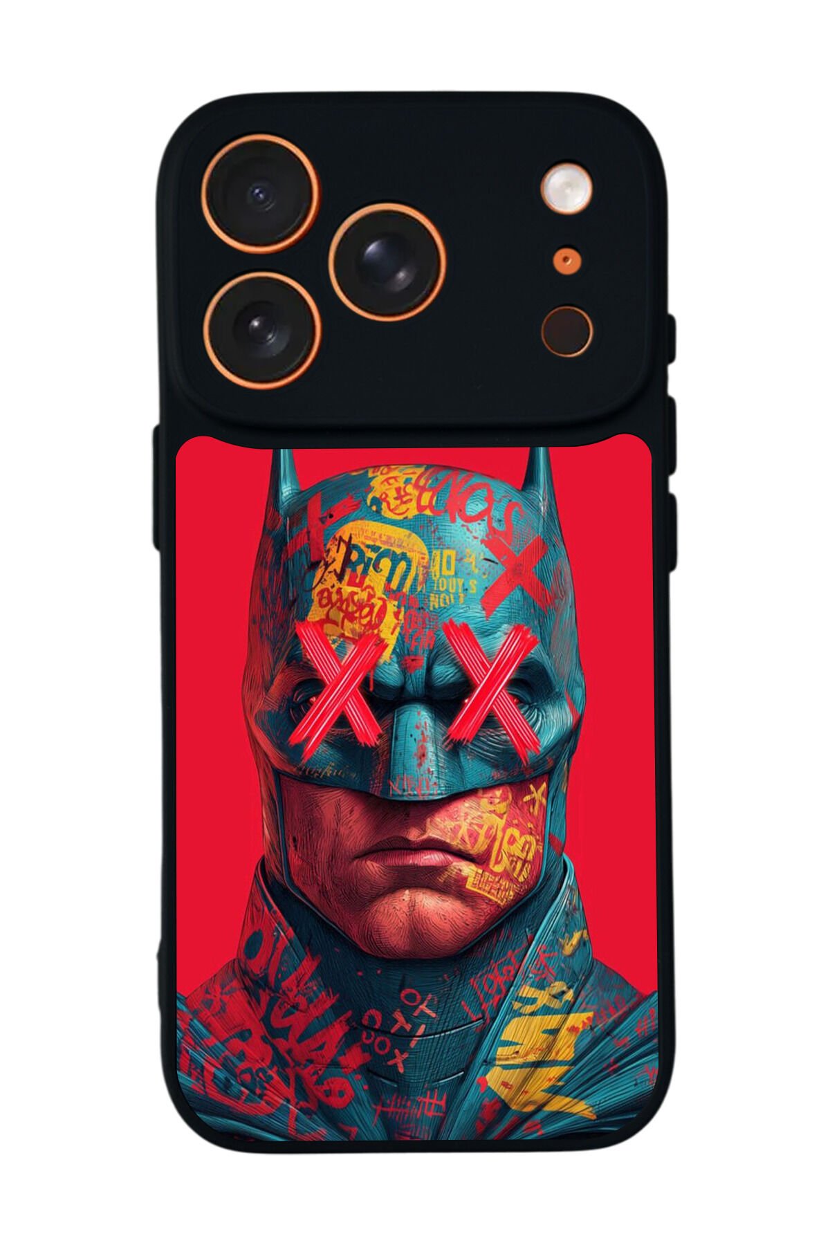 iPhone 17 Pro Max Uyumlu Batman Tasarımlı Glossy Premium Kılıf