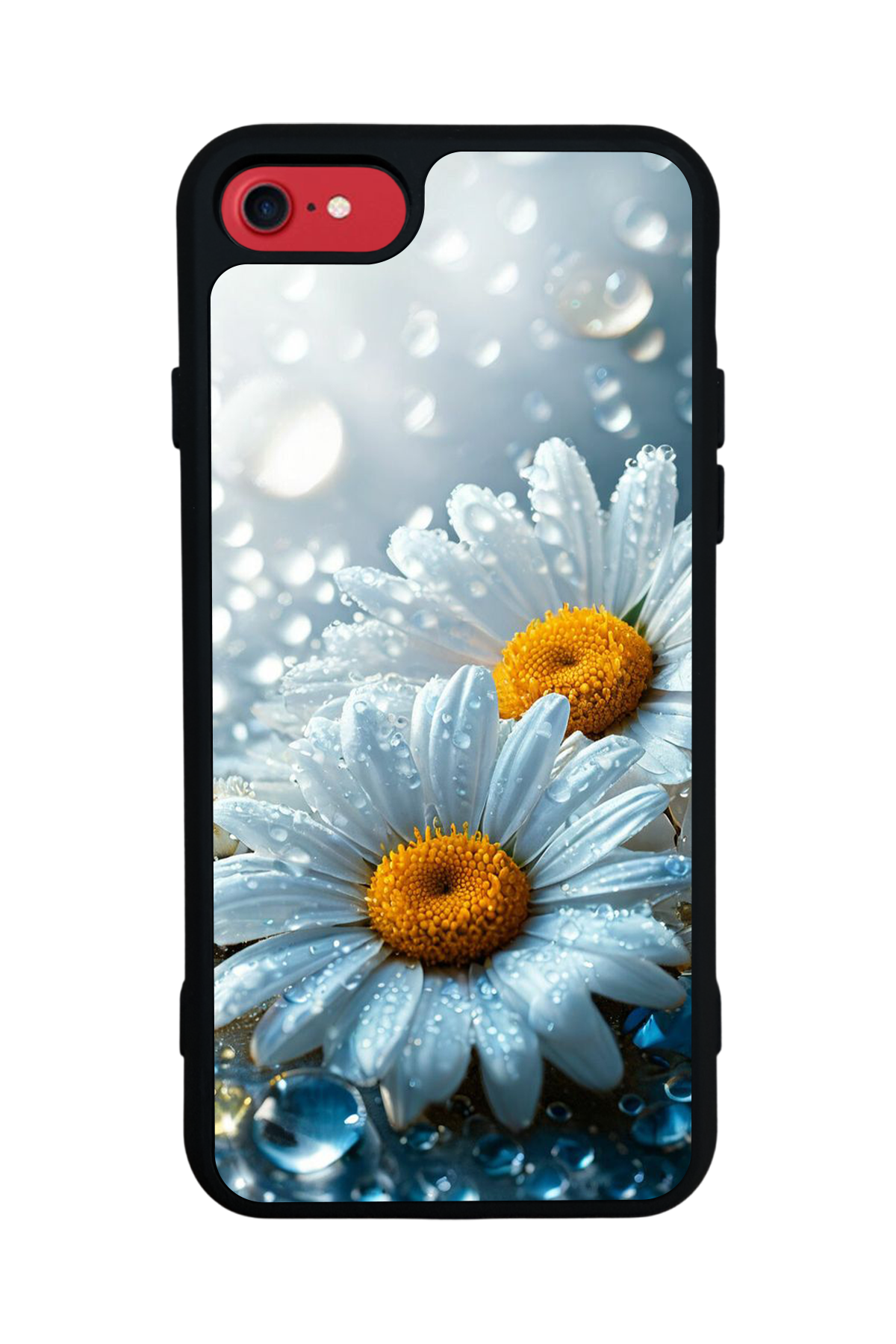 iPhone 7 Uyumlu Cicek Tasarımlı Glossy Premium Kılıf