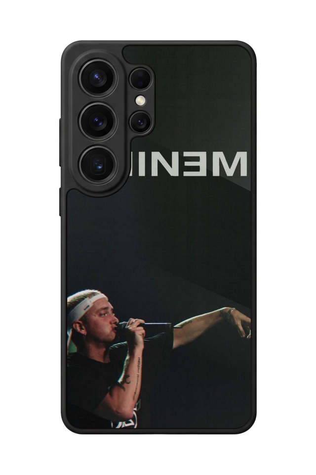 Samsung Galaxy S26 Ultra Uyumlu Eminem Tasarımlı Glossy Premium Kılıf