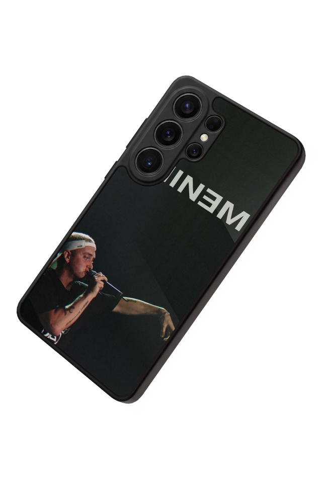 Samsung Galaxy S26 Ultra Uyumlu Eminem Tasarımlı Glossy Premium Kılıf