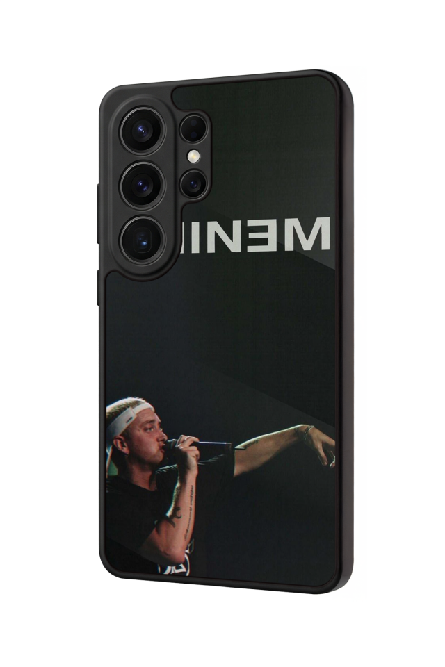 Samsung Galaxy S26 Ultra Uyumlu Eminem Tasarımlı Glossy Premium Kılıf