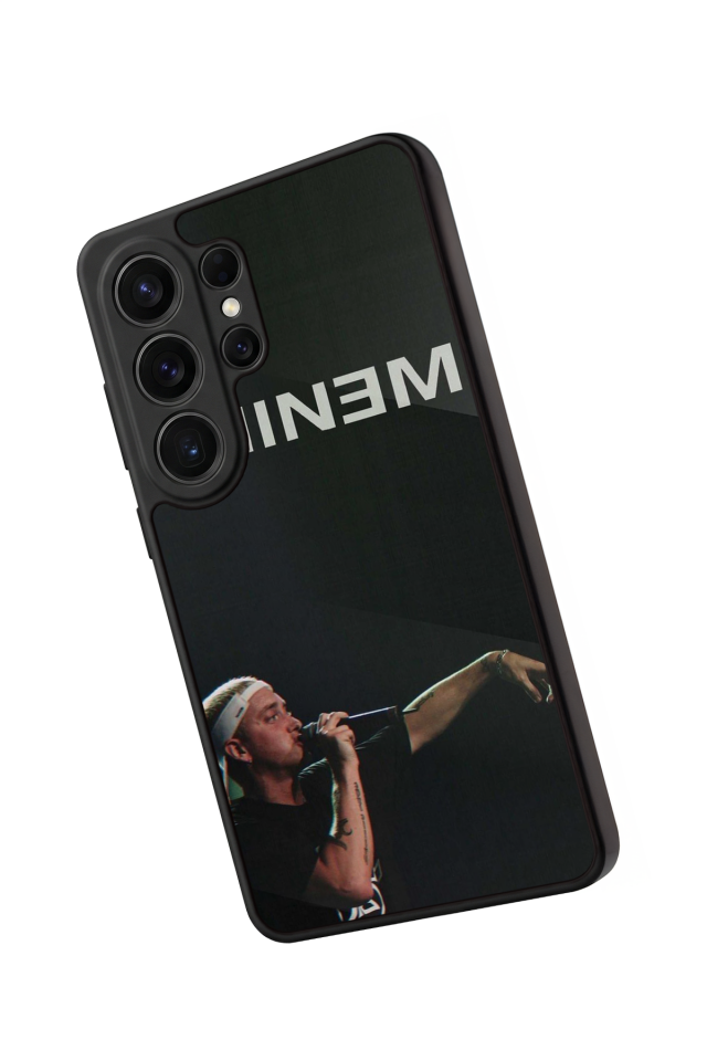 Samsung Galaxy S26 Ultra Uyumlu Eminem Tasarımlı Glossy Premium Kılıf