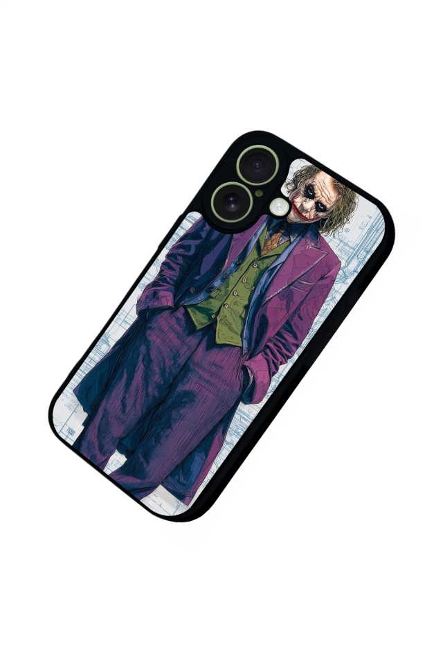 iPhone 17 Uyumlu Joker Tasarımlı Glossy Premium Kılıf