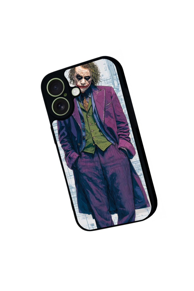 iPhone 17 Uyumlu Joker Tasarımlı Glossy Premium Kılıf