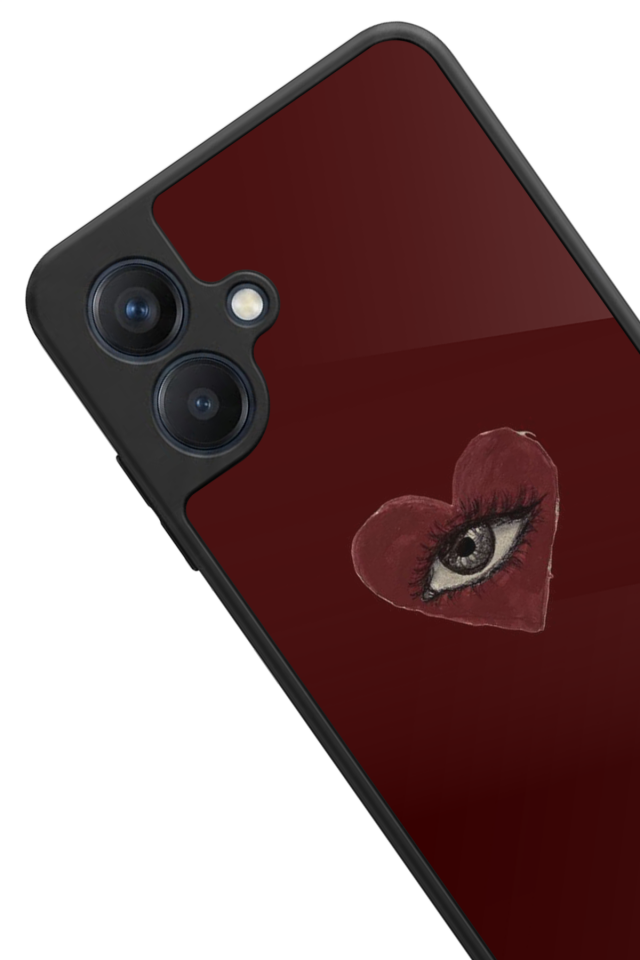 Samsung Galaxy A07 Uyumlu Kalp Love Tasarımlı Glossy Premium Kılıf