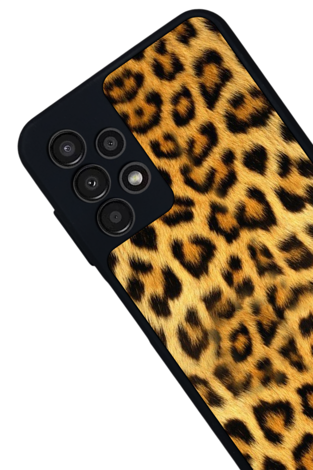 Samsung Galaxy A23 Uyumlu Leopar Tasarımlı Glossy Premium Kılıf