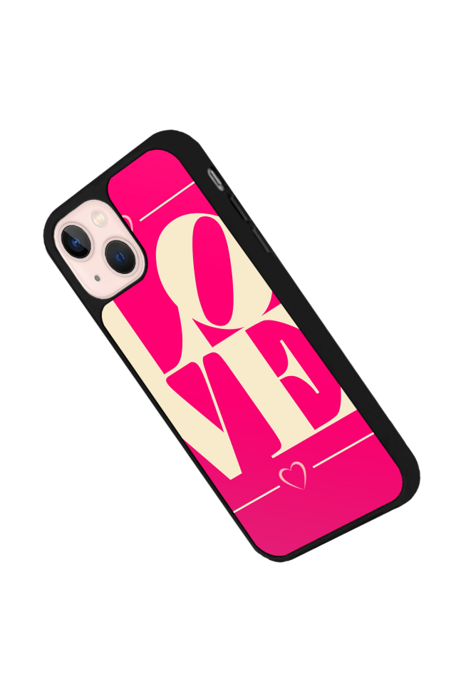 iPhone 15 Plus Uyumlu Love Tasarımlı Glossy Premium Kılıf