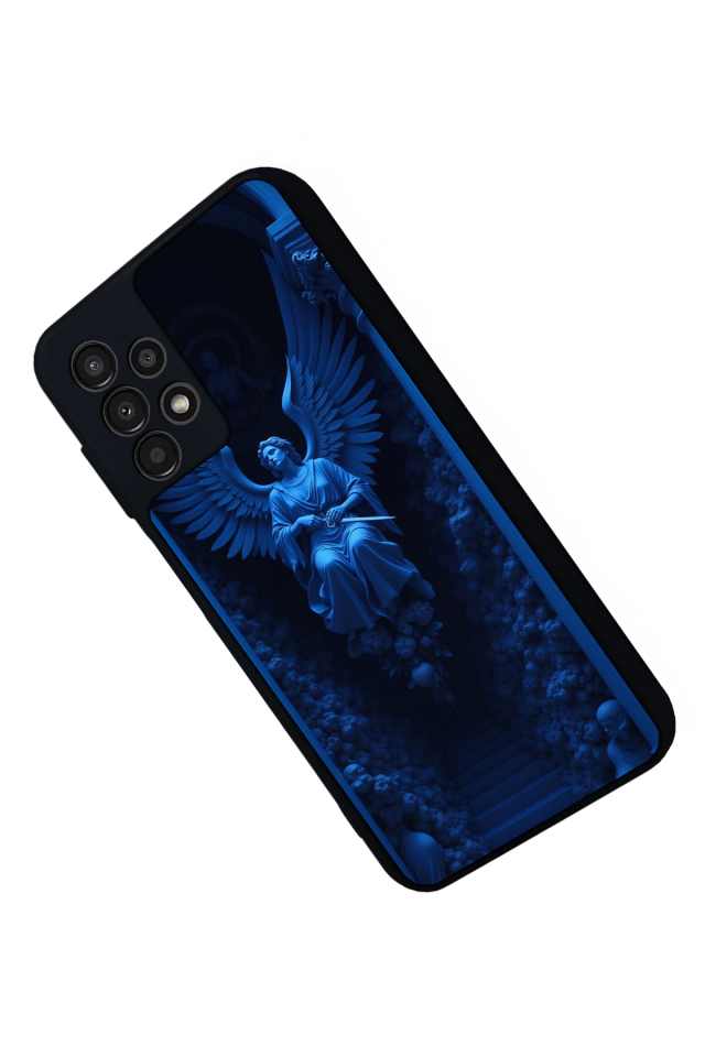 Samsung Galaxy A13 Uyumlu Melek Tasarımlı Glossy Premium Kılıf