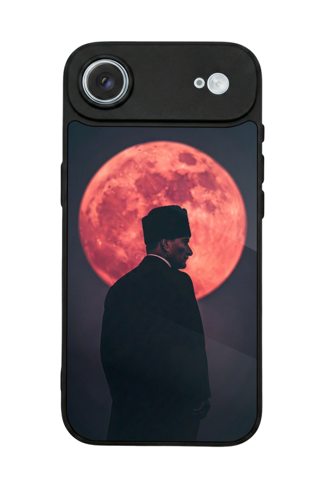 iPhone 17 Air Uyumlu Mustafa Kemal Ataturk Tasarımlı Glossy Premium Kılıf