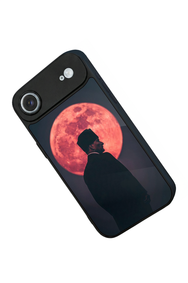 iPhone 17 Air Uyumlu Mustafa Kemal Ataturk Tasarımlı Glossy Premium Kılıf
