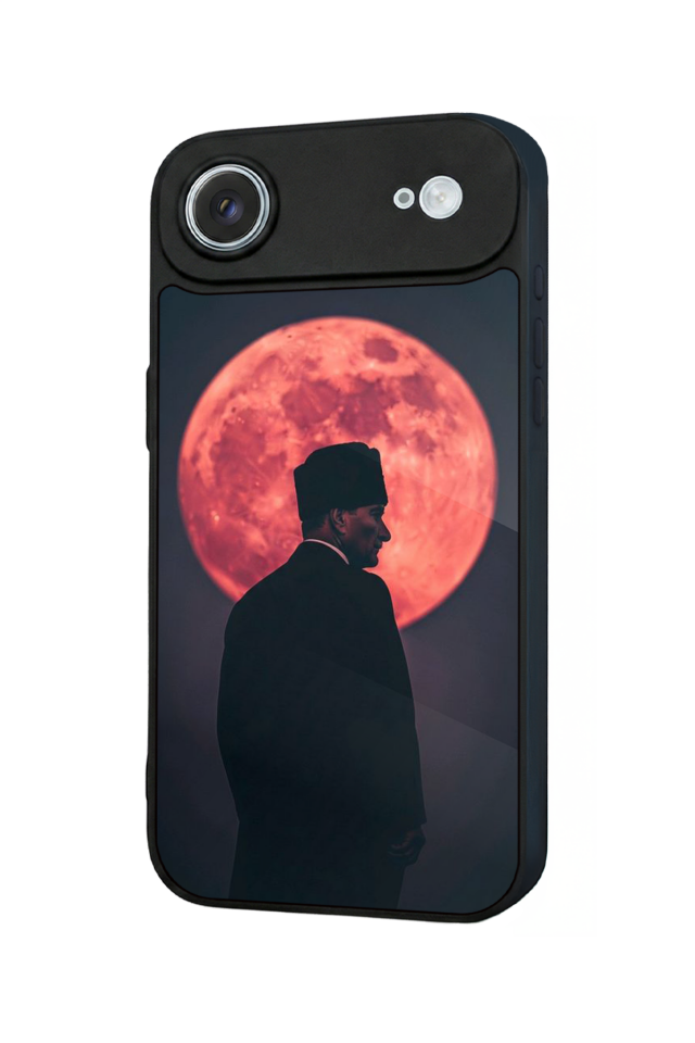iPhone 17 Air Uyumlu Mustafa Kemal Ataturk Tasarımlı Glossy Premium Kılıf