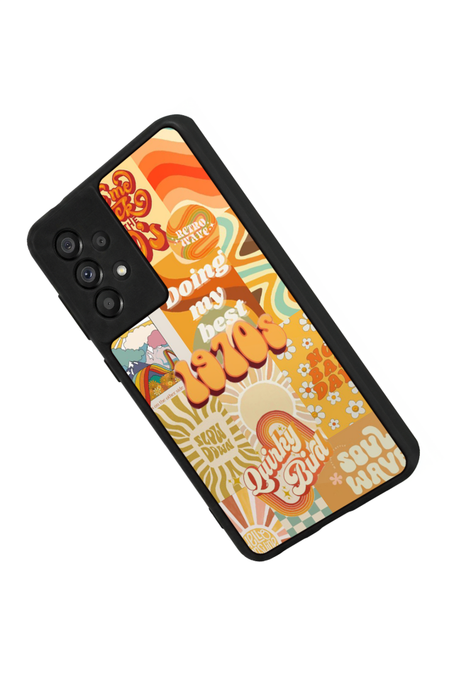 Samsung Galaxy A73 Uyumlu Poster Tasarımlı Glossy Premium Kılıf