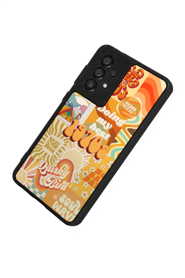 Samsung Galaxy A73 Uyumlu Poster Tasarımlı Glossy Premium Kılıf