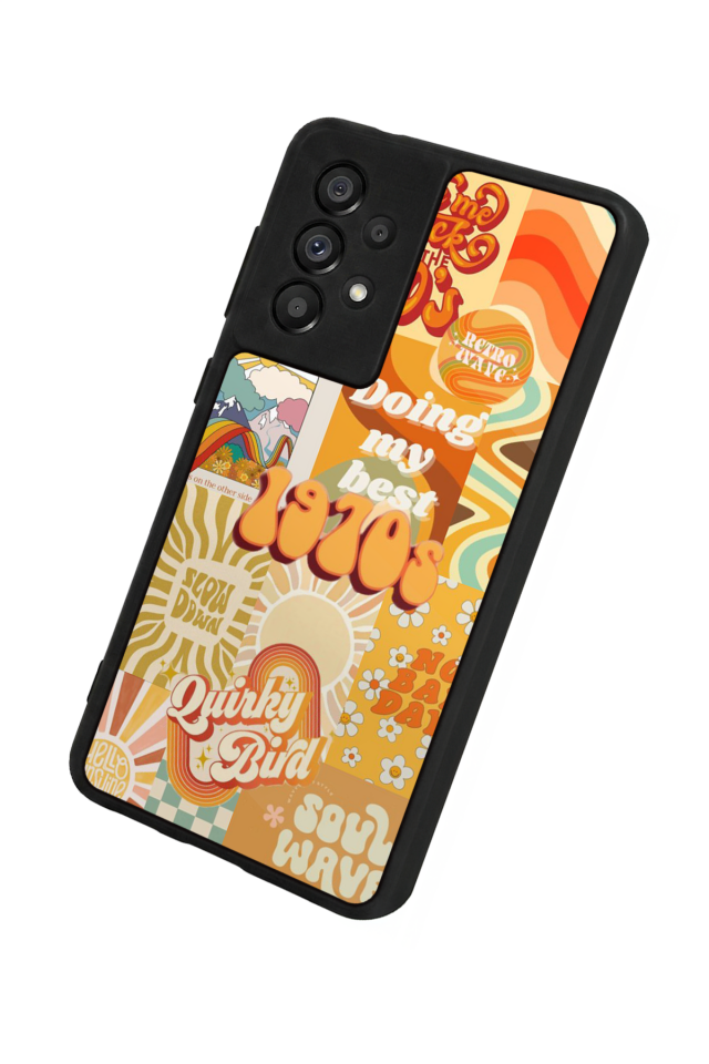 Samsung Galaxy A73 Uyumlu Poster Tasarımlı Glossy Premium Kılıf