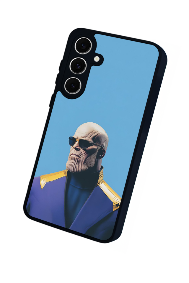 Samsung Galaxy S24 FE Uyumlu Thanos Tasarımlı Glossy Premium Kılıf