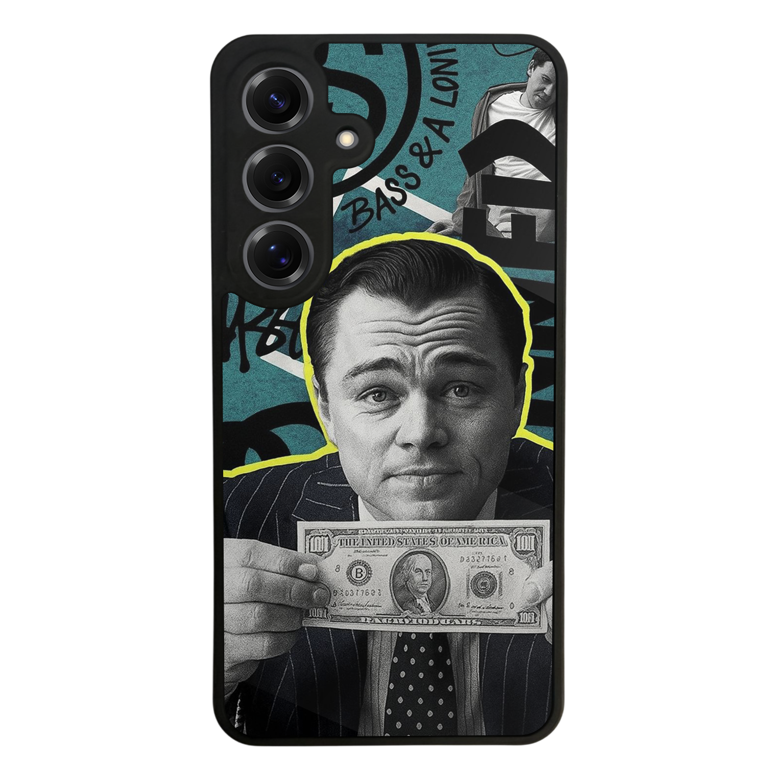 Samsung Galaxy S25 Uyumlu TheWolf Tasarımlı Glossy Premium Kılıf