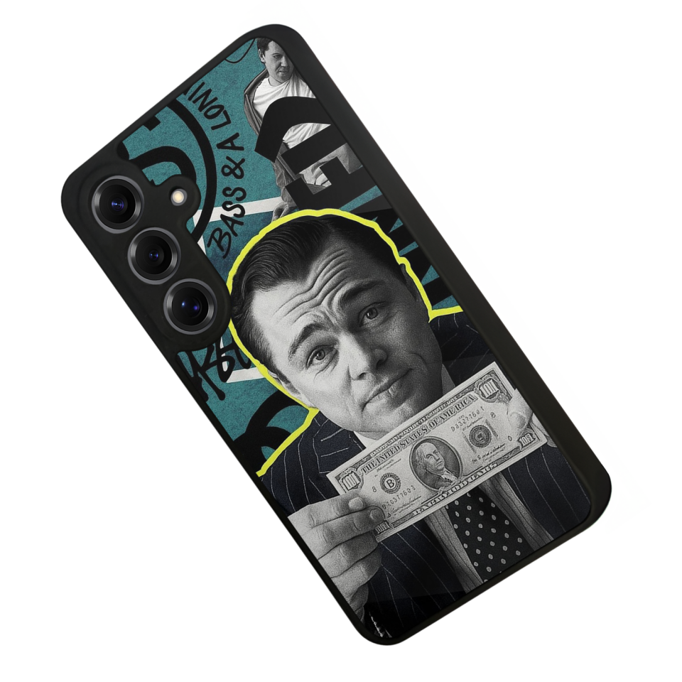 Samsung Galaxy S25 Uyumlu TheWolf Tasarımlı Glossy Premium Kılıf